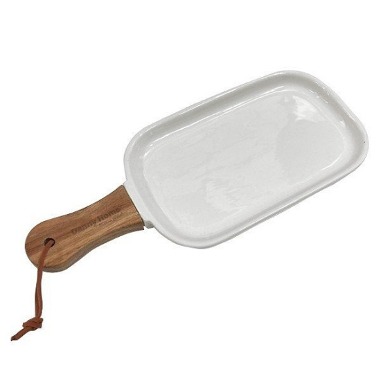 Farfurie Cu Maner Din Portelan 28x2x11.8cm
