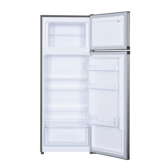 Frigider Cu Doua Usi Heinner Hf-h2206xe++ 206l Clasa E 143cm Inox