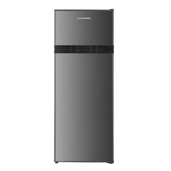 Frigider Cu Doua Usi Heinner Hf-h2206xe++ 206l Clasa E 143cm Inox