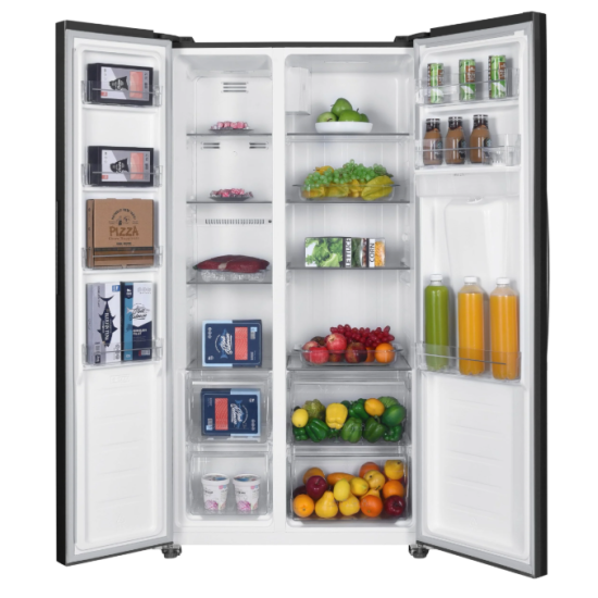 Frigider Side By Side Fram Fsbs-hm440nfxwde++ 439l 176.5cm Clasa E Argintiu Frigider Side By Side Fram Fsbs-hm440nfxwde++ 439l 176.5cm Clasa E Argintiu