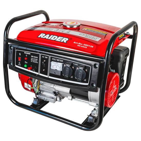 Generator Pe Benzina Raider 2.8kw Rd-gg25
