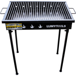 Gratar Metalic Mare Camping 64x44cm Lumy Tools