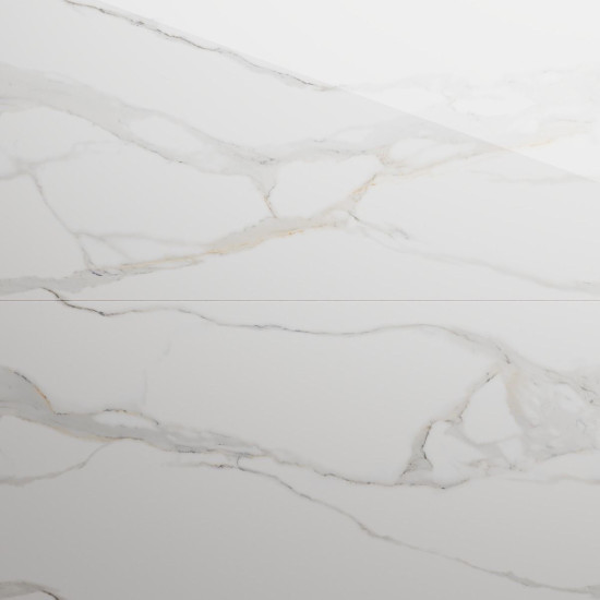 Gresie Portelanata Regata Calacutta Gold Glossy 120x60 Cm Rectificata Interior/exterior (1.44 Mp/cut)