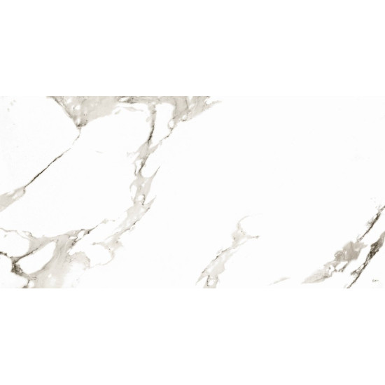 Gresie Portelanata Premier Carrara Alb Lucios 120x60 Cm Rectificata Interior/exterior (1.44mp/cut)