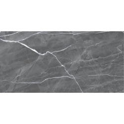 Gresie Portelanata Dunca Harry Dark Glossy 120x60 Cm Cal I Rectificata Interior/exterior( 2.16mp/cut)