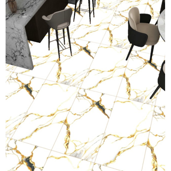 Gresie Portelanata Dunca  Gold River Glossy 120x 60 Cm Rectificata Interior/exterior  (2.16mp/cut)