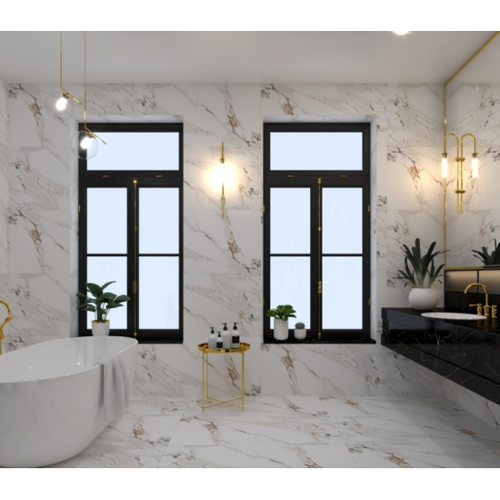 Gresie Portelanata Dunca Aspire Gold Glossy 120x60 Cm Cal I Rectificata Interior/exterior (2.16 Mp/cut)