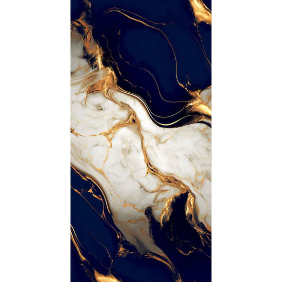 Gresie Portelanata Premier Amazing  Royal Blue Lucios 120x60 Cm  Rectificata Interior/exterior (1.44 Mp/cut)