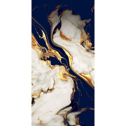 Gresie Portelanata Premier Amazing  Royal Blue Lucios 120x60 Cm  Rectificata Interior/exterior (1.44 Mp/cut)