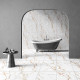 Gresie Portelanata Premier Calci Gold Alb 120x60 Cm Rectificata (1.44 Mp/cut)