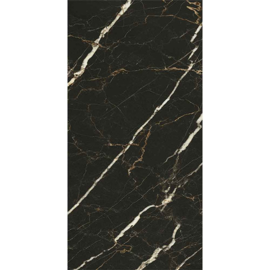 Gresie Portelanata Premier Luxor Negru 120x60 Cm Rectificata Interior/exterior (1.44 Mp/cut)