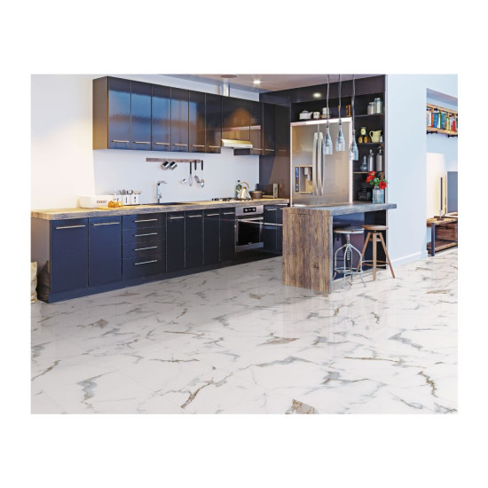 Gresie Regata Estatuario Lucioasa Tip Marmura 45x45 Cm Interior  (1.62mp/cutie)