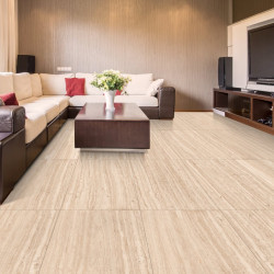 Gresie Portelanata Premier Tivoli Travertino Brown Matt 120x60 Cm Rectificata Interior/exterior  (1.44mp/cut)