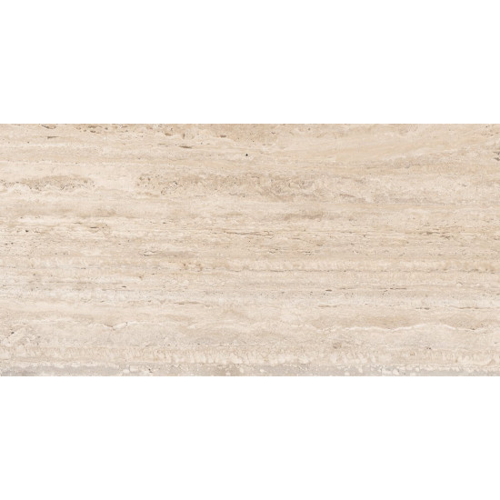 Gresie Portelanata Premier Travera Crema Lucios 120x60 Cm Interior/exterior  (1.44mp/cut)
