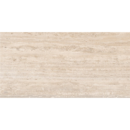 Gresie Portelanata Premier Travera Crema Lucios 120x60 Cm Interior/exterior  (1.44mp/cut)