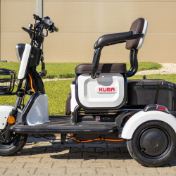 Triciclu Electric Geeli Grape 15 Viteza Max 25km/h Alb + Civ