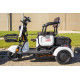 Triciclu Electric Geeli Grape 15 Viteza Max 25km/h Alb + Civ
