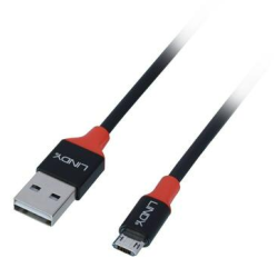 Cablu Lindy 0.5m Usb 2.0 Type A-microusb
