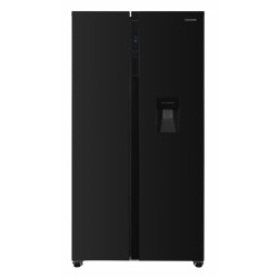 Combina Frigorifica Heinner Side By Side Hsbs-h439nfbkwde++ 436l 177cm Clasa E Negru