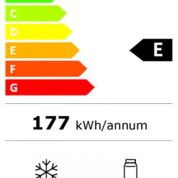 Frigider Cu 2 Usi Heinner Hf-hs243e++ 243 L 161cm Clasa E Alb
