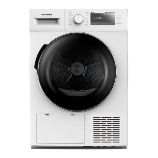 Uscator De Rufe Heinner Hhpd-m8g3a++ Cu Pompa De Caldura 8kg Clasa E Alb