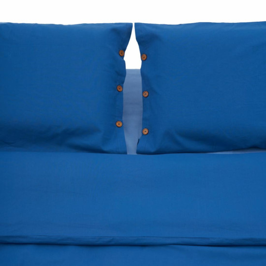Set De Pat Heinner Dublu  Bbc Albastru Hr-3bed-blu