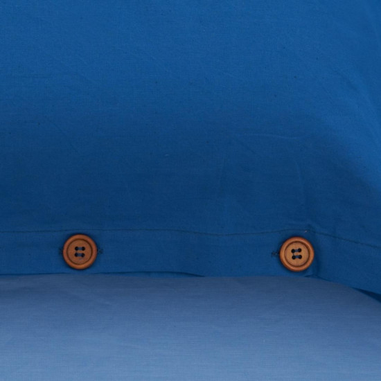 Set De Pat Heinner Dublu  Bbc Albastru Hr-3bed-blu
