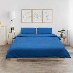 Set De Pat Heinner Dublu Bbc Albastru Hr-3bed-blu Set De Pat Heinner Dublu Bbc Albastru Hr-3bed-blu