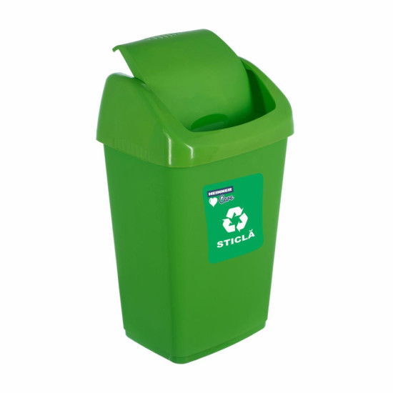Cos Gunoi Pentru Reciclare Eco 35 L Verde