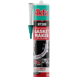 Silicon Gasket Maker 50gr Tube Blister Negru Akfix Ht300