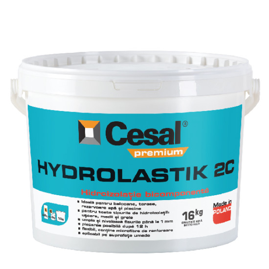 Hidroizolatie Bicomponenta Cesal Hydrolastik 2c 16kg
