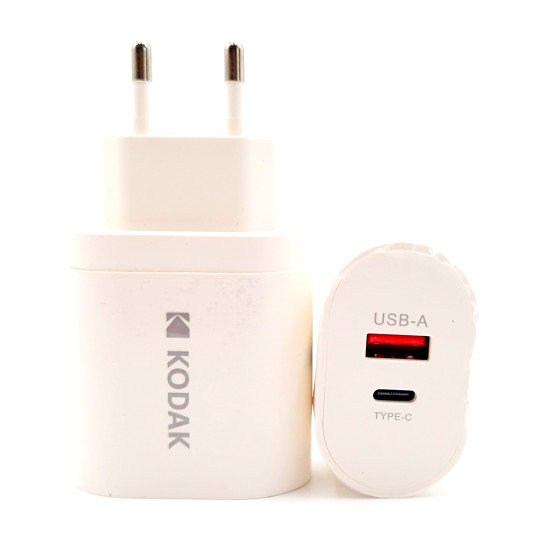 Incarcator Priza Kodak 220v Usb-a+usb-c 30427358