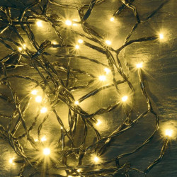 Ghirlanda Cu Led-uri Pt Interior Alb Cald 100 X Led
