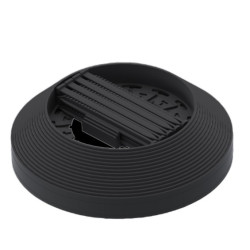 Kit Bordura De Gradina Pe Terra Newfixlight Negru Cu Ancore 8 Buc Si Conectori 2 Buc H38mm X L6m(8260404.8-bk)
