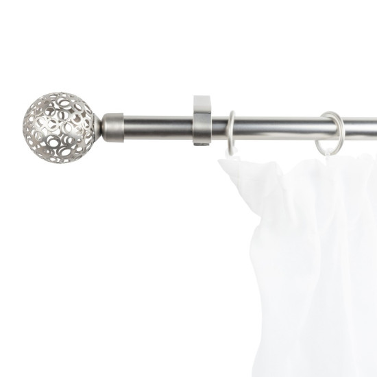 Kit Galerie Metalica Simpla Ext.nichel Satinat 120-230cm 16/19mm Sfera Kit Galerie Metalica Simpla Ext.nichel Satinat 120-230cm 16/19mm Sfera