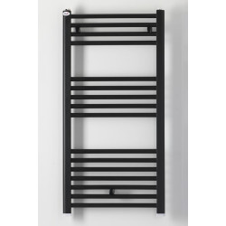 Calorifer Baie  Portprosop Drept Negru  Cpc 41/7 22 500 X 1000 Mm + Accesorii Montaj  Nk Term
