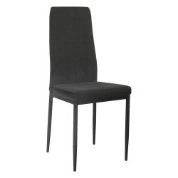 Scaun Bucatarie Gri Inchis/negru Enra