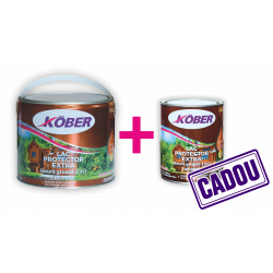 Pachet Promo Kober Lac Protector Extra Stejar Inchis Ig5288-c2.5l+ig5288pp1 0.75l