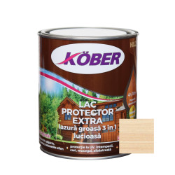 Lac Protector Extra Kober 3 In 1 Pt Lemn Int/ext Incolor 0.75 L