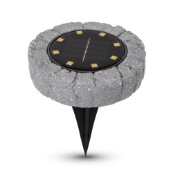 Lampa Solara De Gradina 8xled Cu Tarus Gri Entac