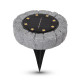 Lampa Solara De Gradina 8xled Cu Tarus Gri Entac