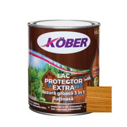 Lac Protector Extra Kober 3 In 1 Pt Lemn Int/ext Salcam 0.75 L