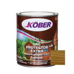 Lac Protector Extra Kober 3 In 1 Pt Lemn Int/ext Stejar Inchis 0.75 L