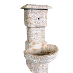 Cismea Beton Cu Polita Laka Alb-gri Satinata Cismea Beton Cu Polita Laka Alb-gri Satinata