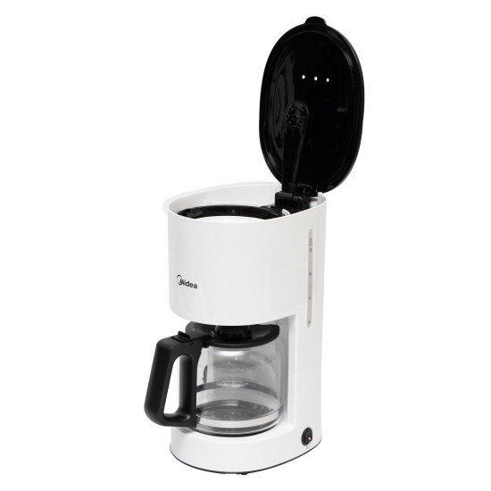 Aparat De Cafea Midea 10 Cesti 1.25 L Alb Ma-d1502aw