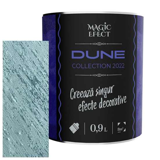 Magic Efect Paint- Dune Blue Diamond -14 0.9l + Pensula 80x10mm
