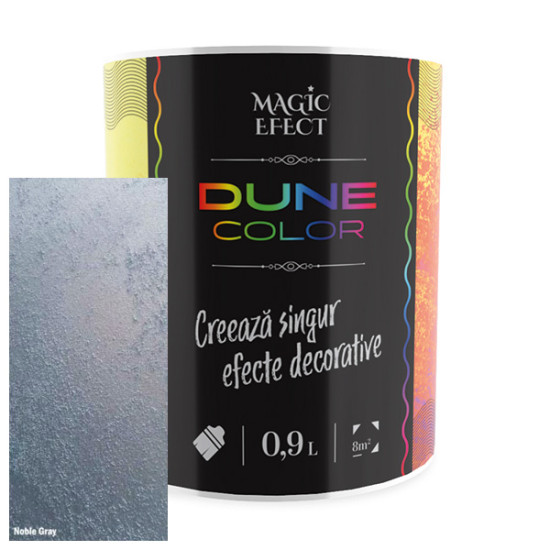 Magic Efect Paint-dune Col Noble Gray 0.9 + Pensula 80x10mm