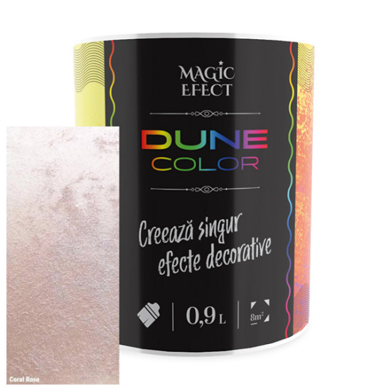 Magic Efect Paint-dune Coral Rose 0.9 + Pensula 80x10mm