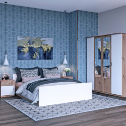 Dormitor Kim Nova Stj Aur 003+alb
