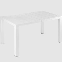 Masa De Gradina Orfeo 140 Alba 140cm X 80cm X H73cm Masa De Gradina Orfeo 140 Alba 140cm X 80cm X H73cm